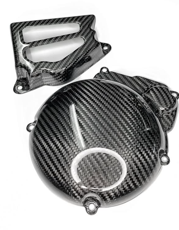 Carbon Fiber Ontstekingsdeksel + Koppelingsdeksel + Oliepomp Deksel MINARELLI AM6